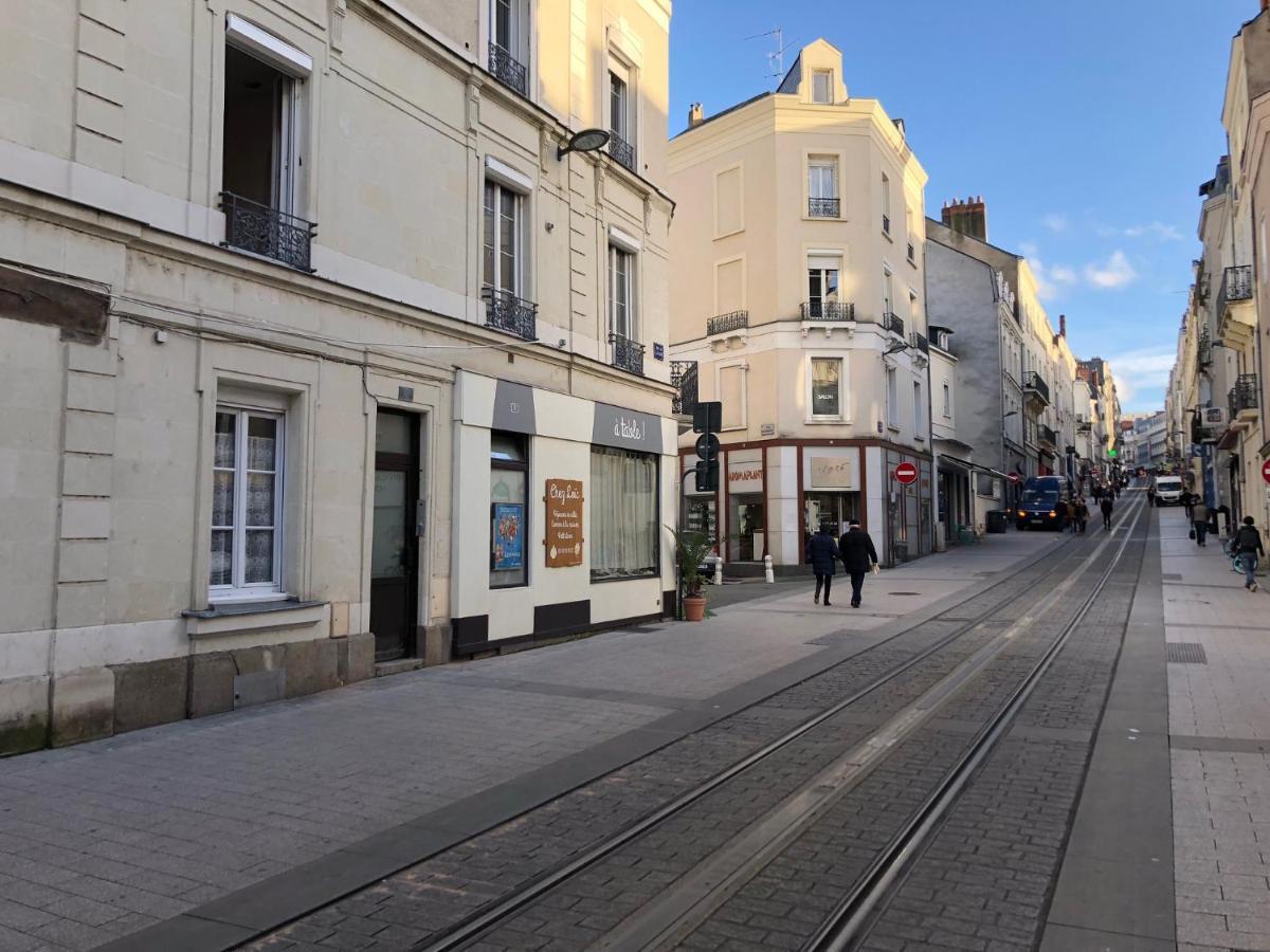 Ferienwohnung Hyper Centre Rue De La Roe Angers Exterior foto